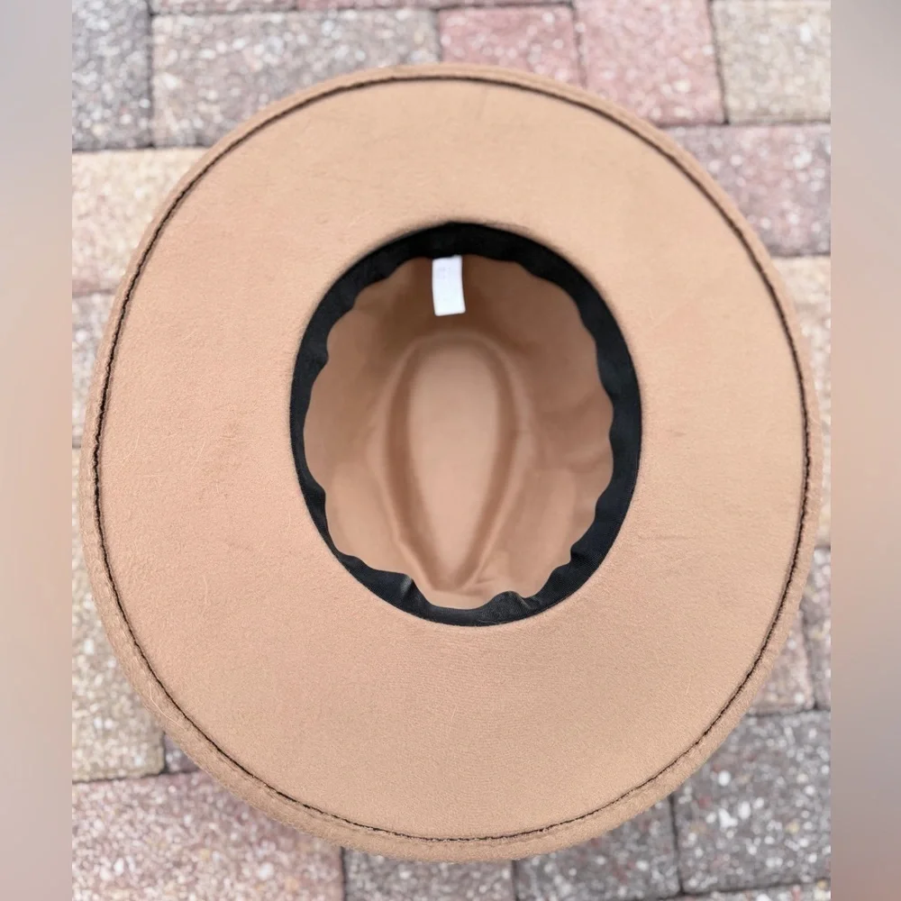 Women's Tan Felt Like Cowgirl Hat